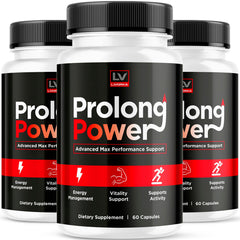 LIVORKA Prolong Power pills bottle ready to support daily energy and stamina