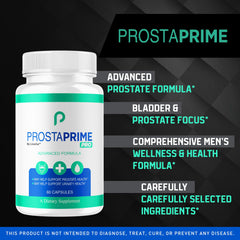 Front label view showing LIVORKA ProstaPrime Pro 300 capsules package for five months.