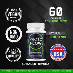 LIVORKA Proto Flow bottle with a glass of water supports routine hydration.