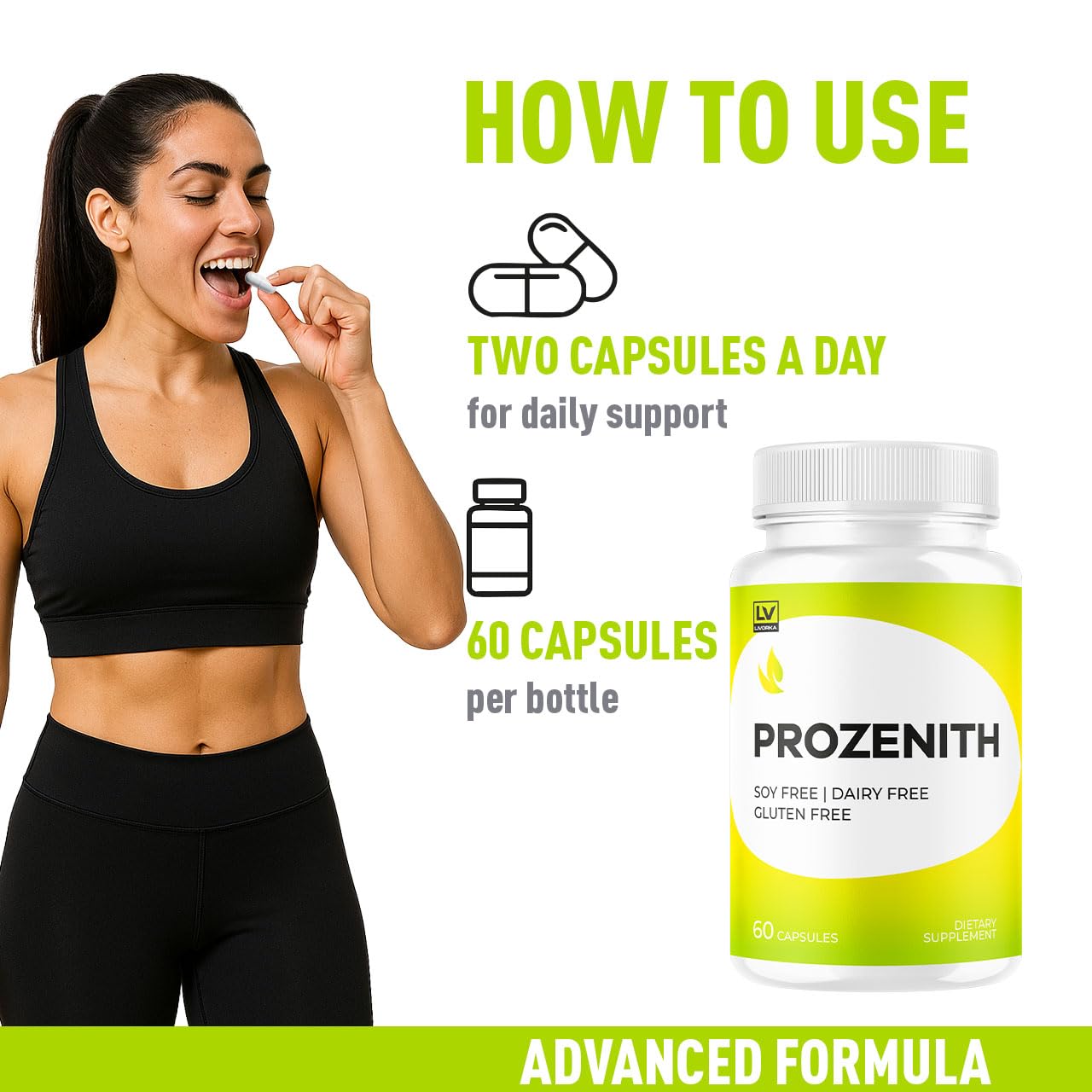 LIVORKA Prozenith Pro Capsules pack front offers multi-month value