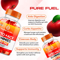 LIVORKA Pure Fuel Keto Gummies packets for on-the-go snacking
