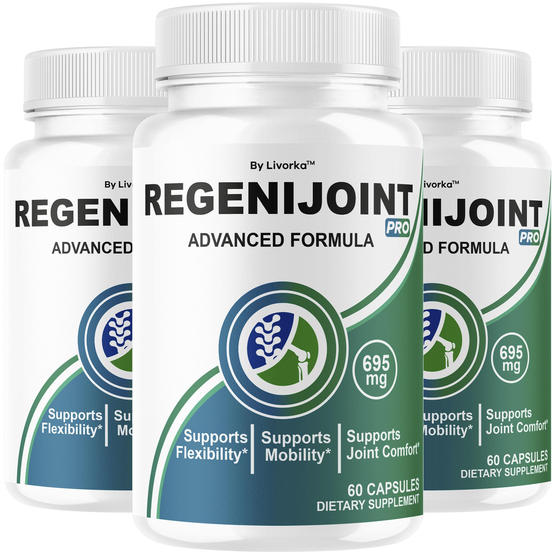 LIVORKA RegeniJoint pack trio for ongoing joint support.