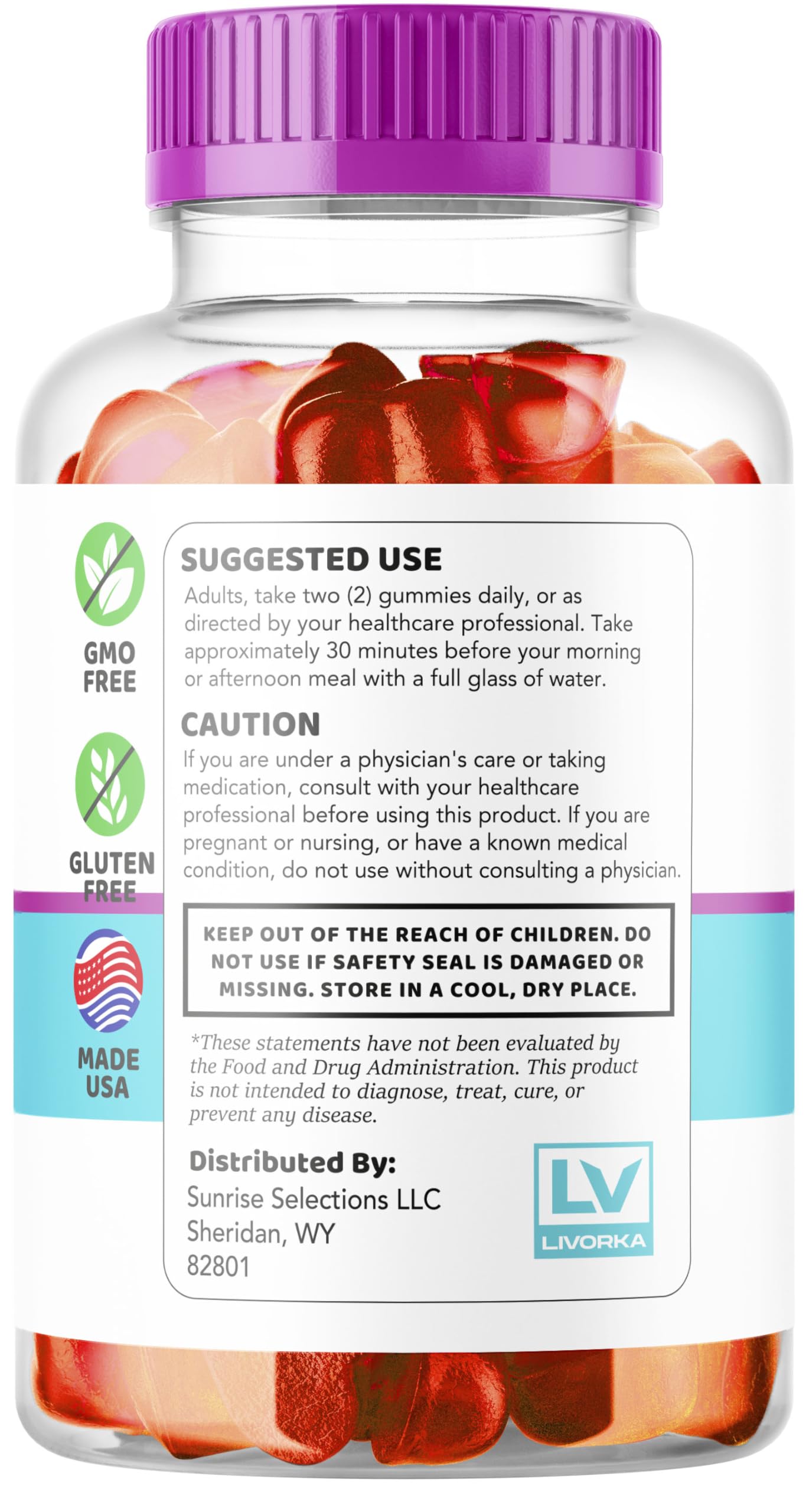 LIVORKA Revitalyn gummies in daily routine setting imply consistency