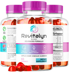 LIVORKA Revitalyn gummies nutrition label close-up highlights product details