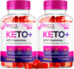 LIVORKA Ripped Results Keto Plus gummies bottle close-up for easy daily use.