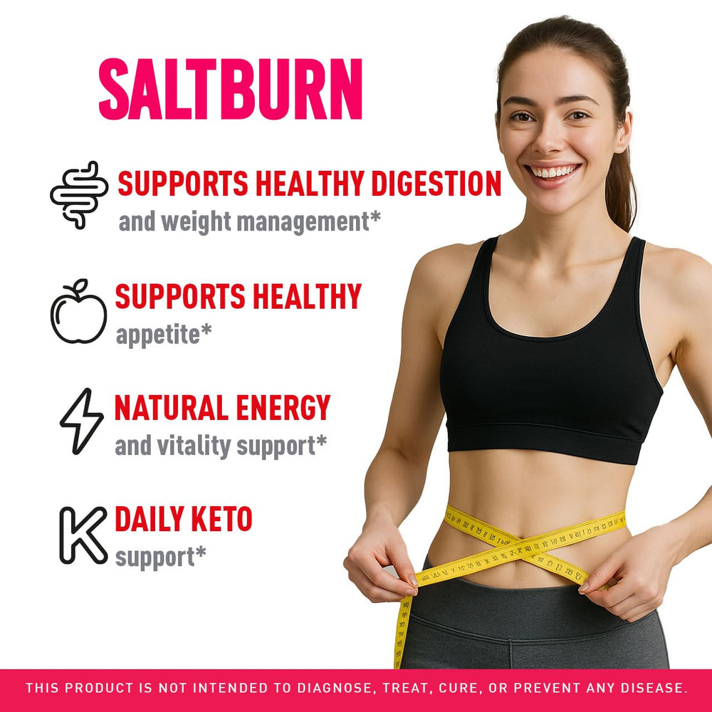 LIVORKA SaltBurn Powder 2-pack back shows ingredients and servings.