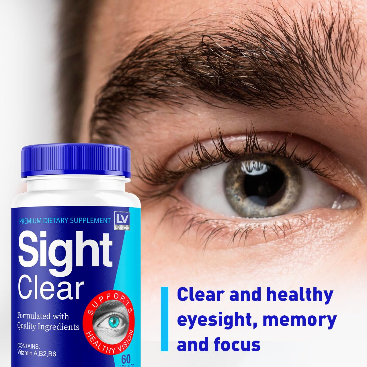 LIVORKA Sight Clear packaging under third-party testing for quality