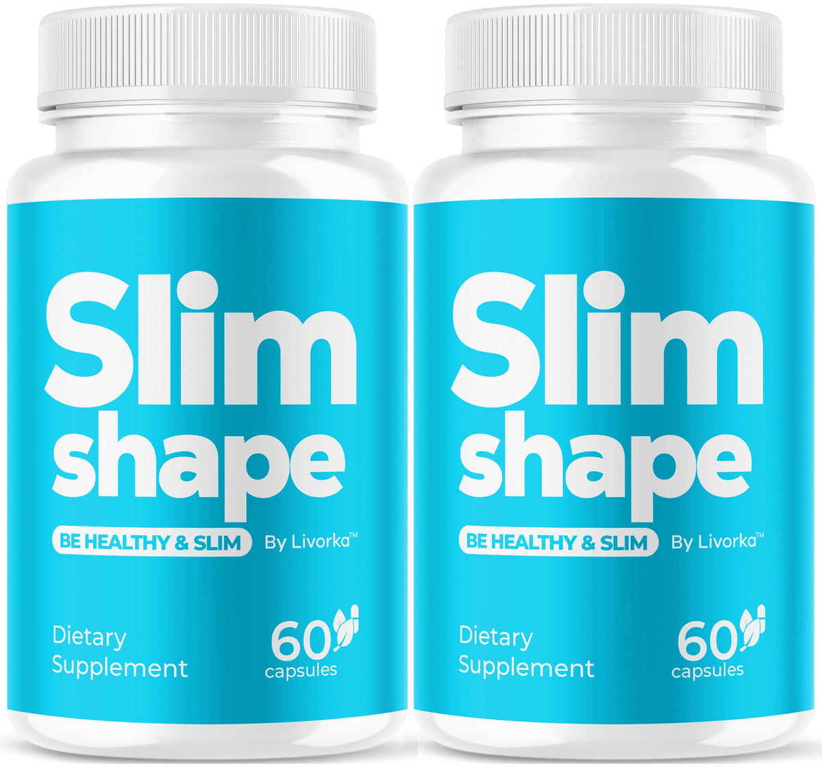 LIVORKA SlimShape 2-pack bottle for daily wellness.