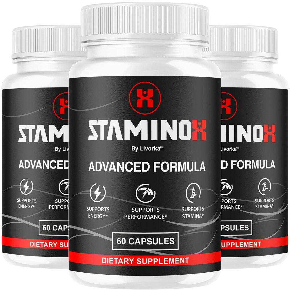 Livorka Staminox capsules front view for daily vitality support
