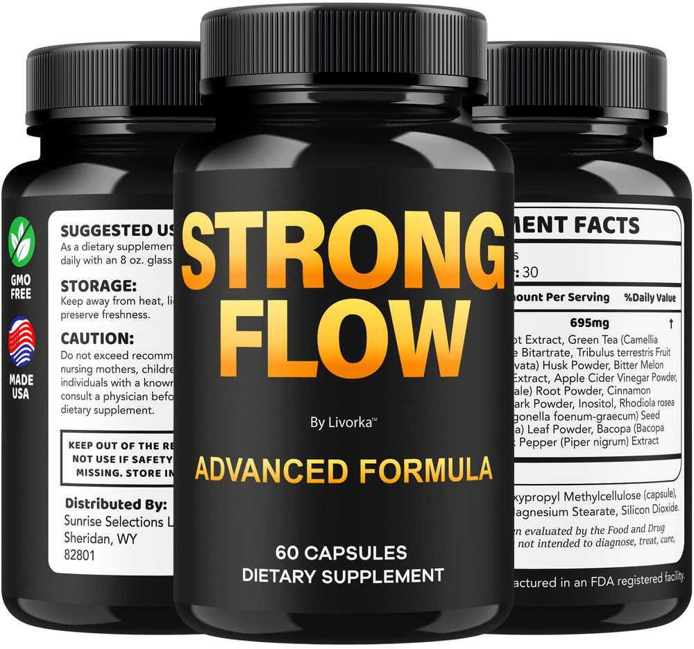LIVORKA Strong Flow in-use morning routine setting encourages consistency.
