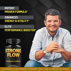 LIVORKA Strong Flow packaging box signals a practical 3-month supply.