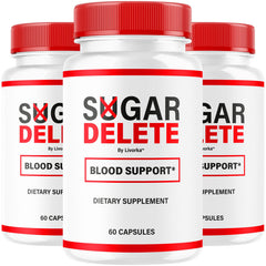 LIVORKA Sugar Delete capsules 3-pack bottle for easy daily routine.