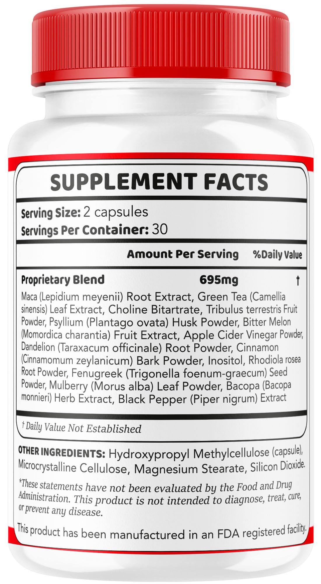 LIVORKA Sugar Delete ingredients label emphasizing transparency