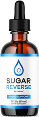 LIVORKA Sugar Reverse Drops bottle being poured for easy daily dosing.
