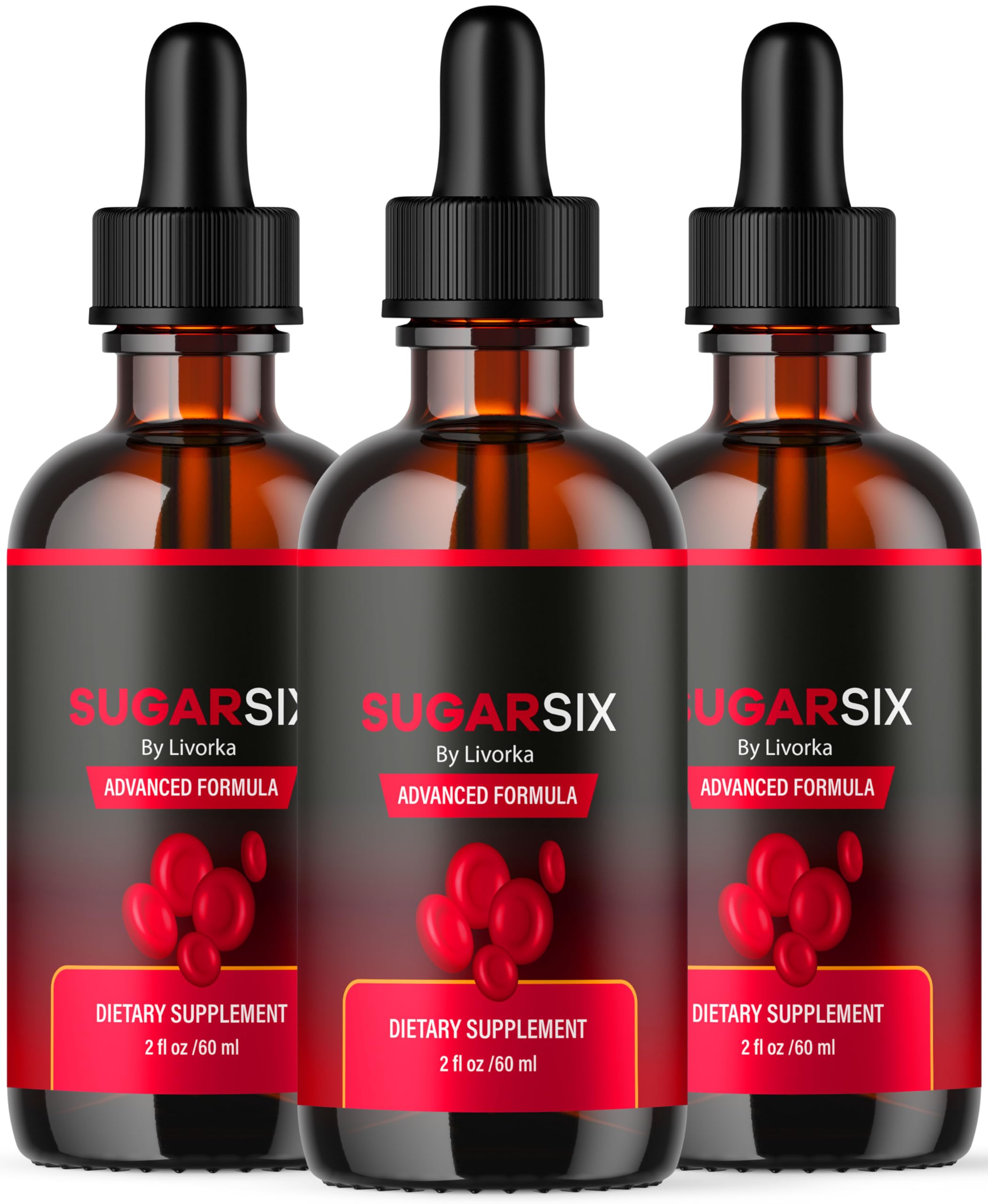 LIVORKA Sugar Six bottle front for easy at-home daily use
