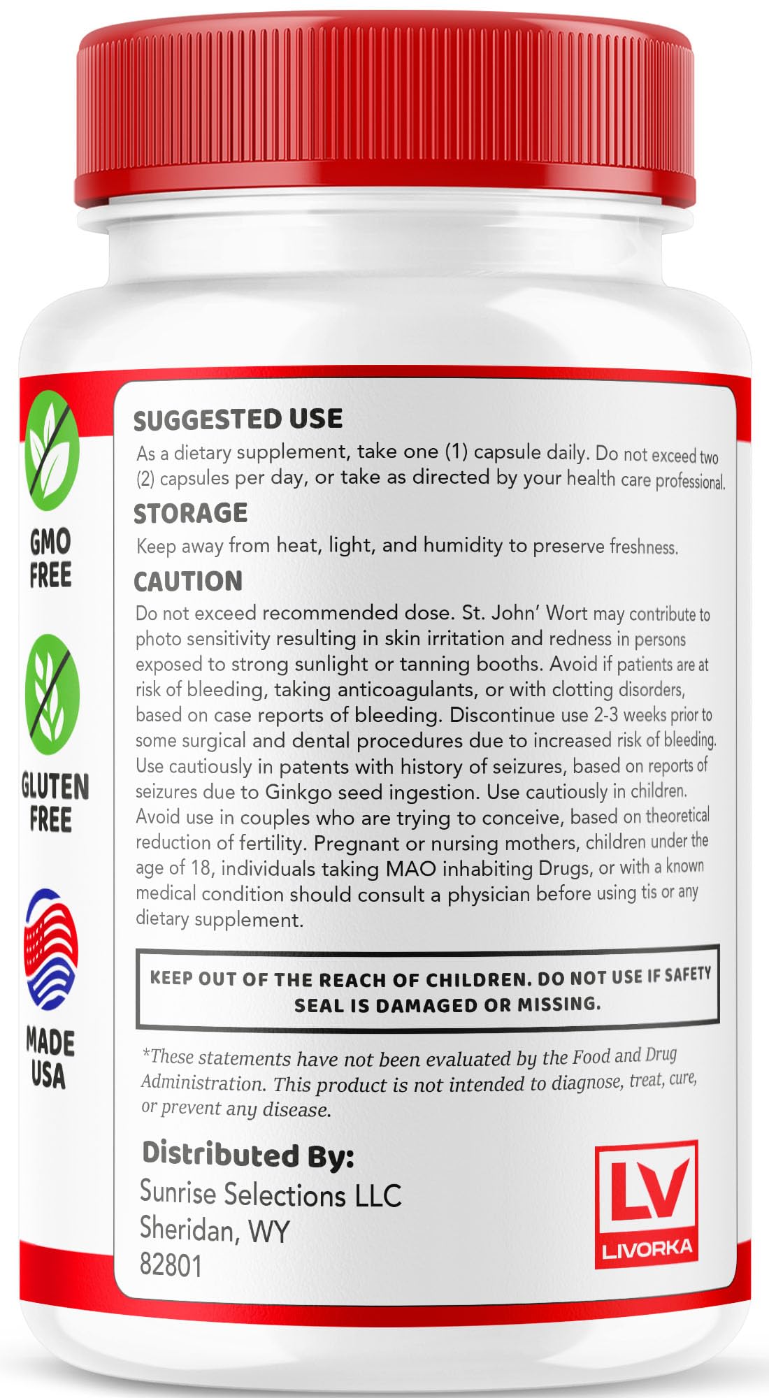 LIVORKA Sugar Sync Glyco Optimizer bottle on desk in a simple daily routine setup