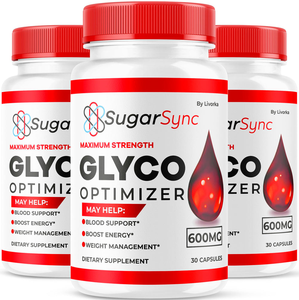LIVORKA Sugar Sync Glyco Optimizer 3-pack packaging for daily wellness support