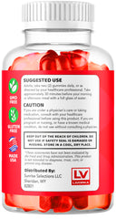 Gummies count 300 across five bottles for a bundled supply.