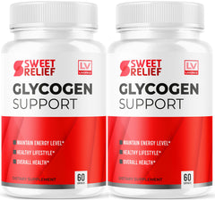 LIVORKA Sweet Relief bottle front view shows the all natural capsules for daily wellness