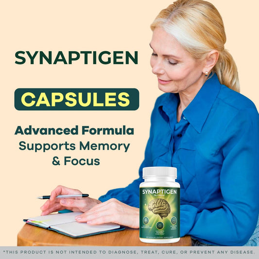 livorka synaptigen capsules label close-up highlighting all-natural premium formula