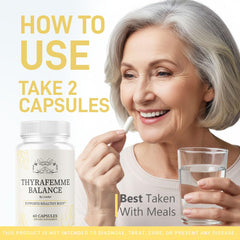 LIVORKA ThyraFemme Balance capsules ready for daily use in a simple routine