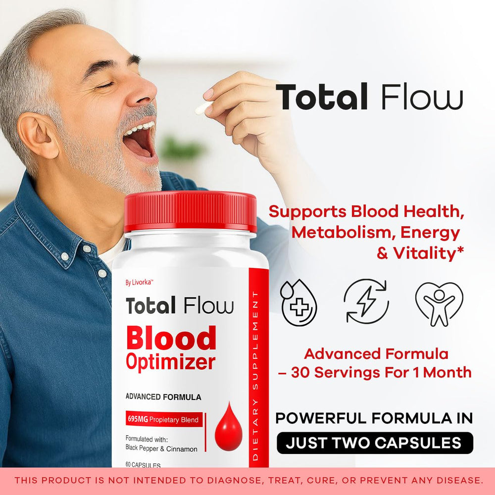 LIVORKA Total Flow bottle pour demonstrates easy daily dosage