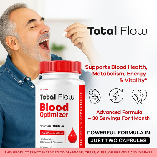 LIVORKA Total Flow bottle pour demonstrates easy daily dosage