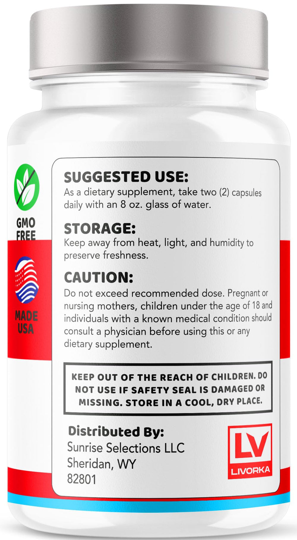 LIVORKA Trusted Relief Blood Support capsules on table highlight everyday convenience.