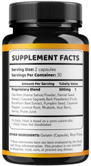 LIVORKA Vigor Force label detail, shows product information.