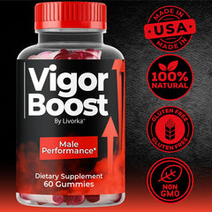 Active lifestyle scene with Livorka VigorBoost Gummies for daily vitality.