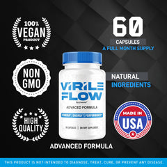 LIVORKA Virile Flow bottle top, secure seal for travel-friendly use.