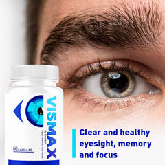 LIVORKA VisMax label-info highlights natural formula and 60-count bottle.