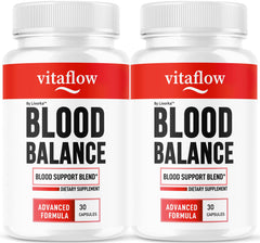 LIVORKA VitaFlow bottle close-up showing premium formula for daily balance support