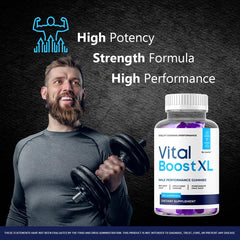 LIVORKA Vital Boost XL Gummies on table with glass for wellness routine