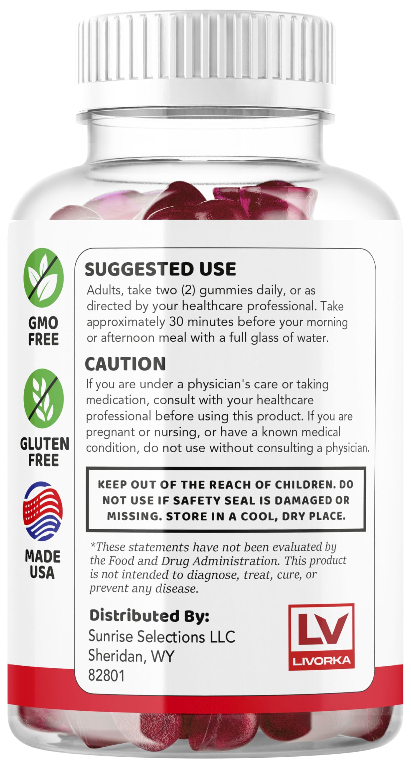 LIVORKA Vital Pump XL Max 2025 formula highlighted in product packaging.