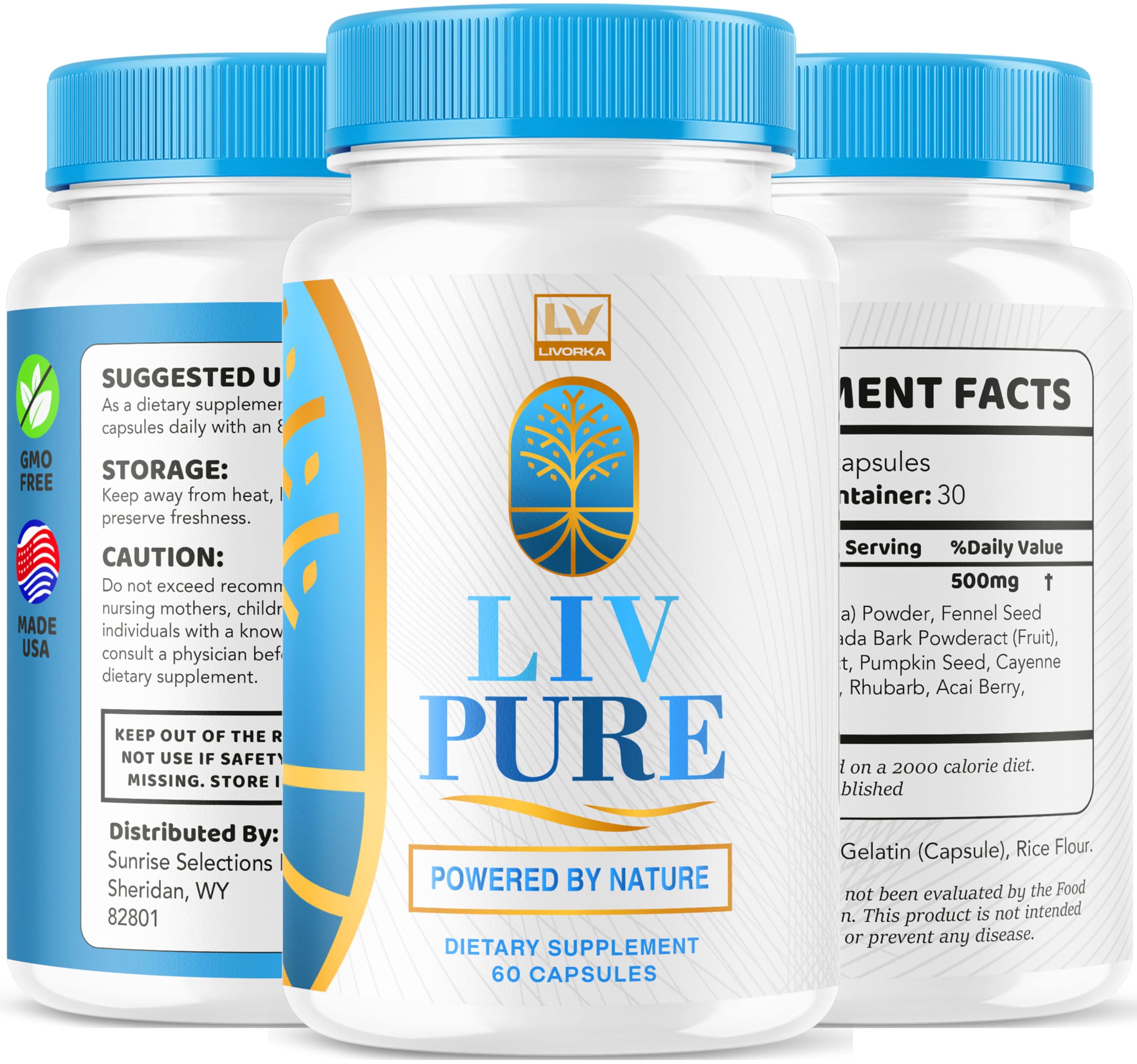 LIVORKA Liv Pure in daily routine shows convenient health support.