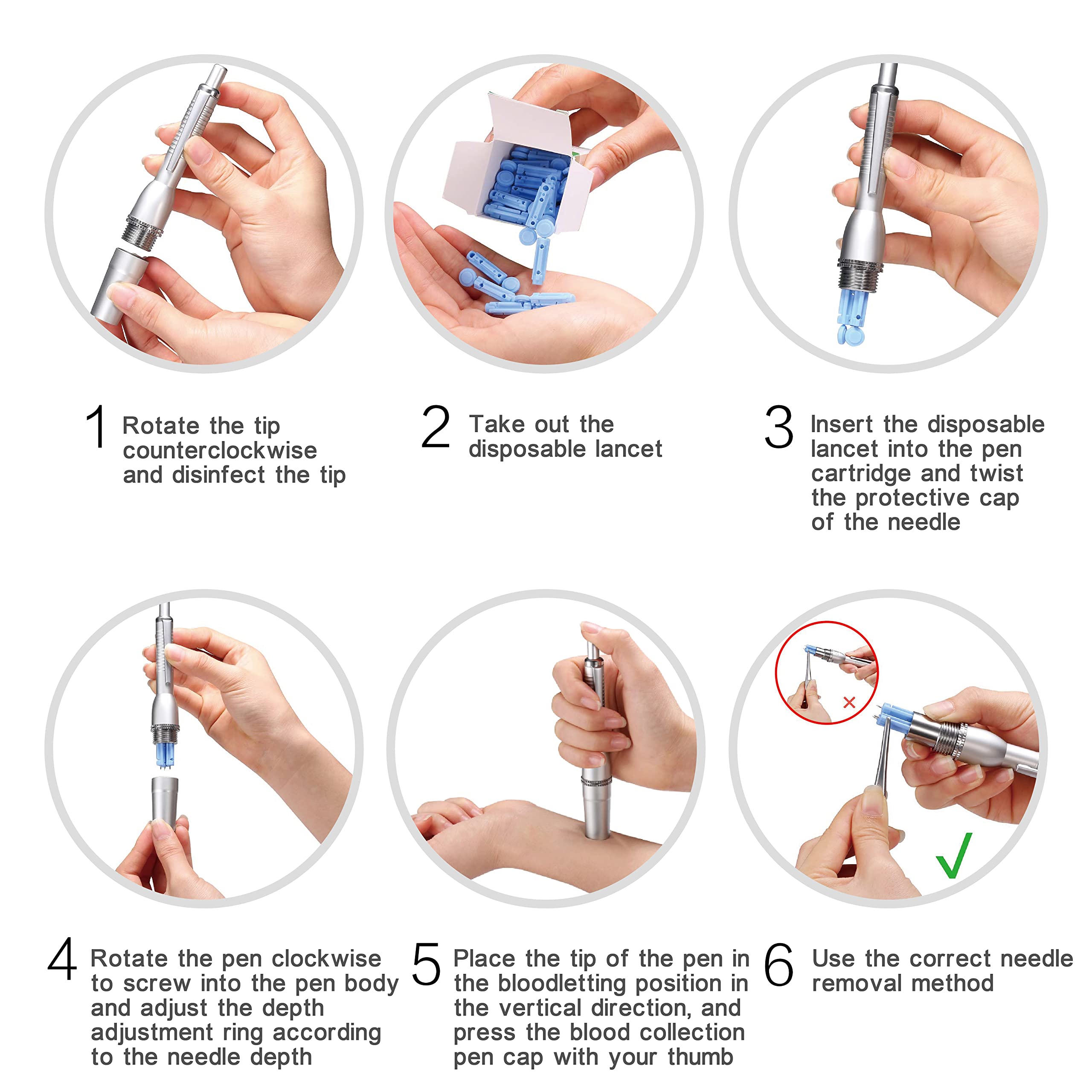 Easy cleaning and precise positioning demonstrated