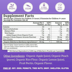 Llama Naturals Elderberry Gummies for Kids chew texture, soft and appealing for picky eaters.