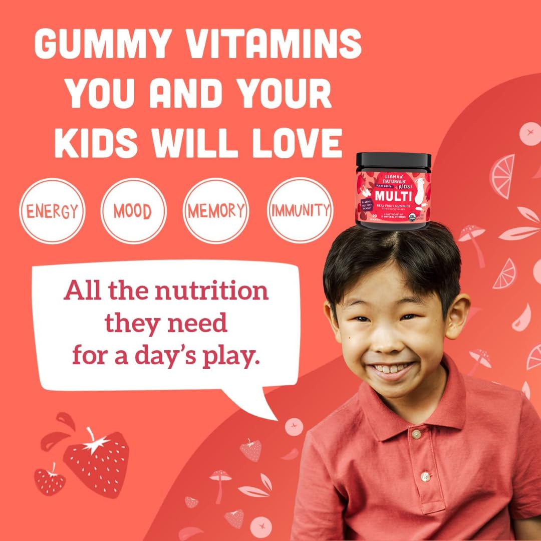 Llama Naturals dentist-friendly formula image suggests gentler teeth, no added sugar.