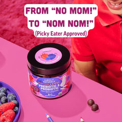 Llama Naturals gummies in toddler-friendly snack size for daily use.