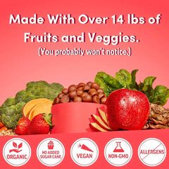 Llama Naturals Women’s Multivitamin Gummies strawberry close-up, tasty vegan nutrition.