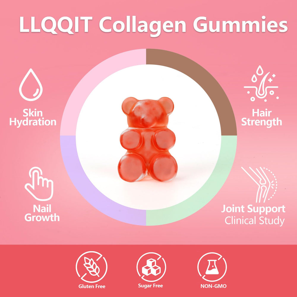 LLQQIT gummies with delicious flavor ideal for easy daily supplementation.