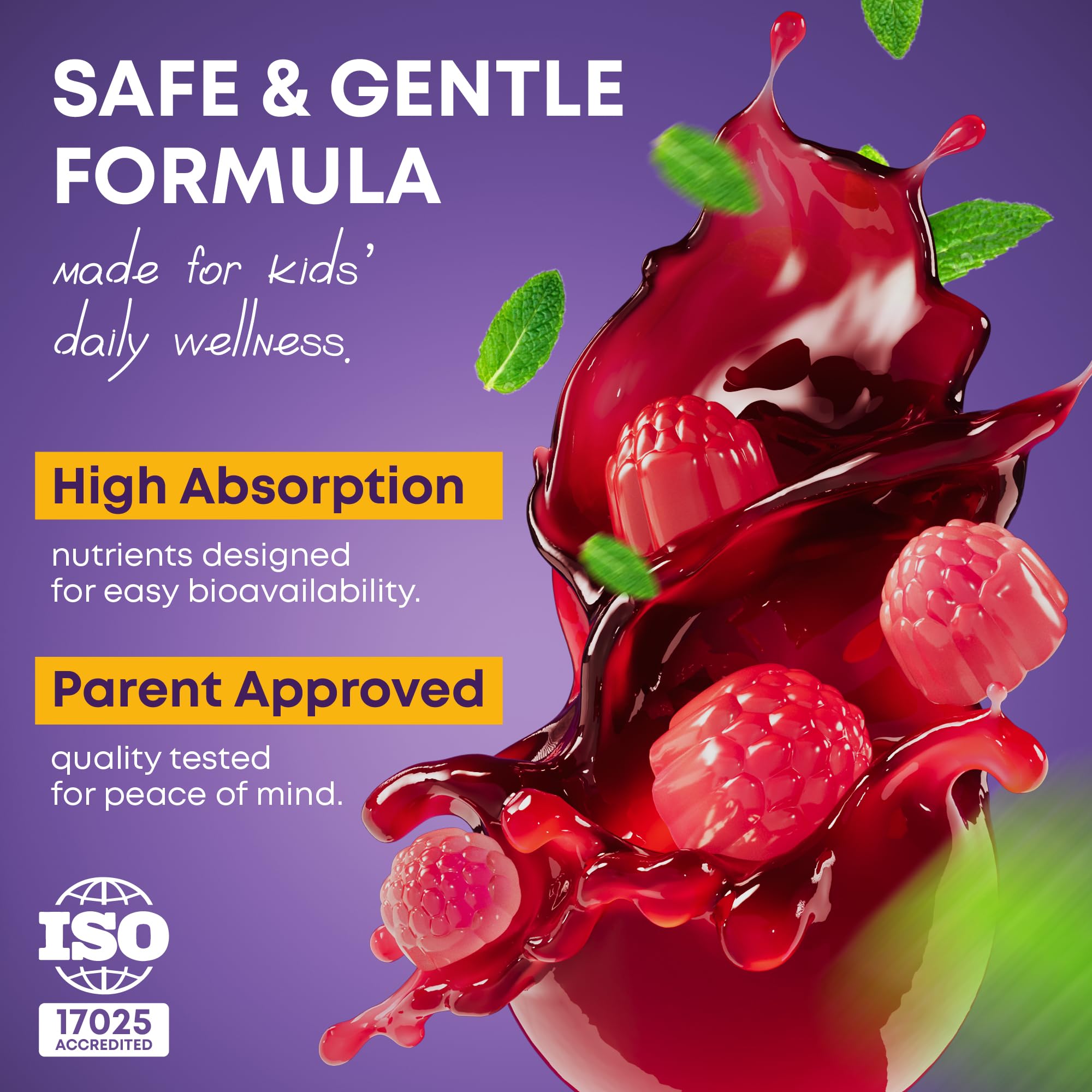 Magnesium and zinc in LM LILYNUTRAMOON support teen daily nutrition
