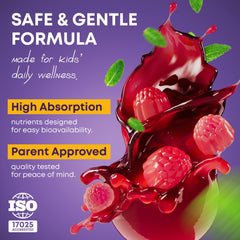 Magnesium and zinc in LM LILYNUTRAMOON support teen daily nutrition