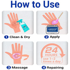 LMNOOP Eczema Cream demonstrates a gentle glide on skin for comfort