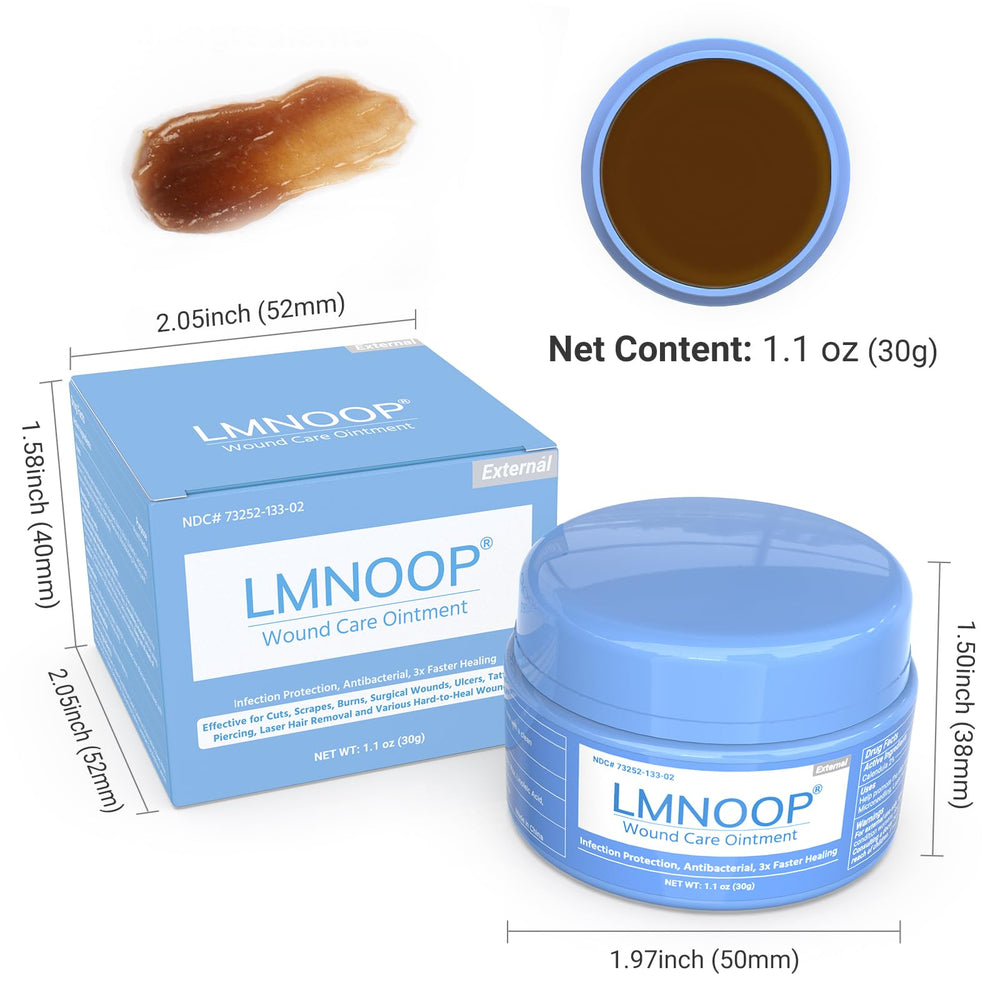 LMNOOP Ointment blends organic oils and propolis for daily wound care