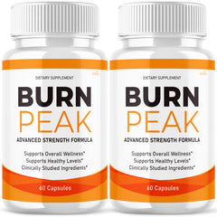 Lofero Burn Peak capsules 2-pack display, convenient energy support for workouts