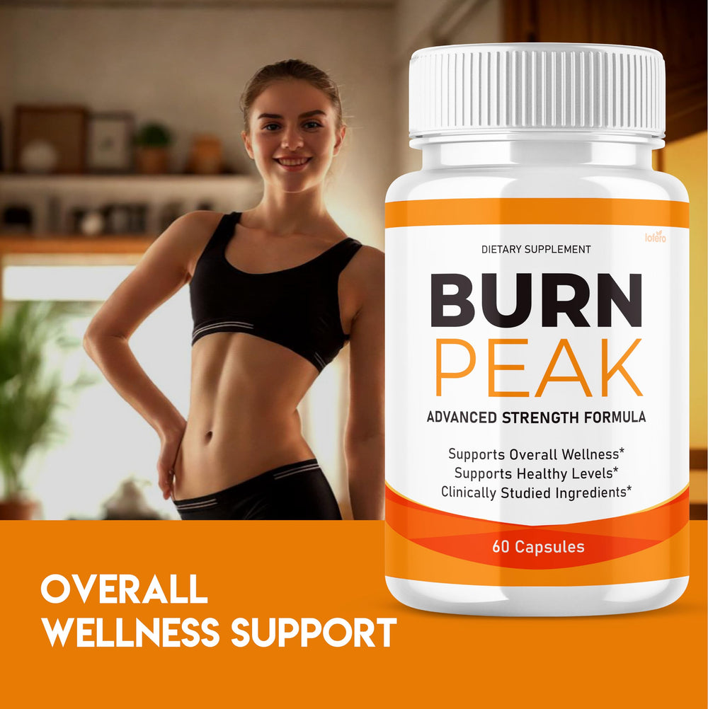 Lofero Burn Peak pills closeup, compact capsules for daily routine