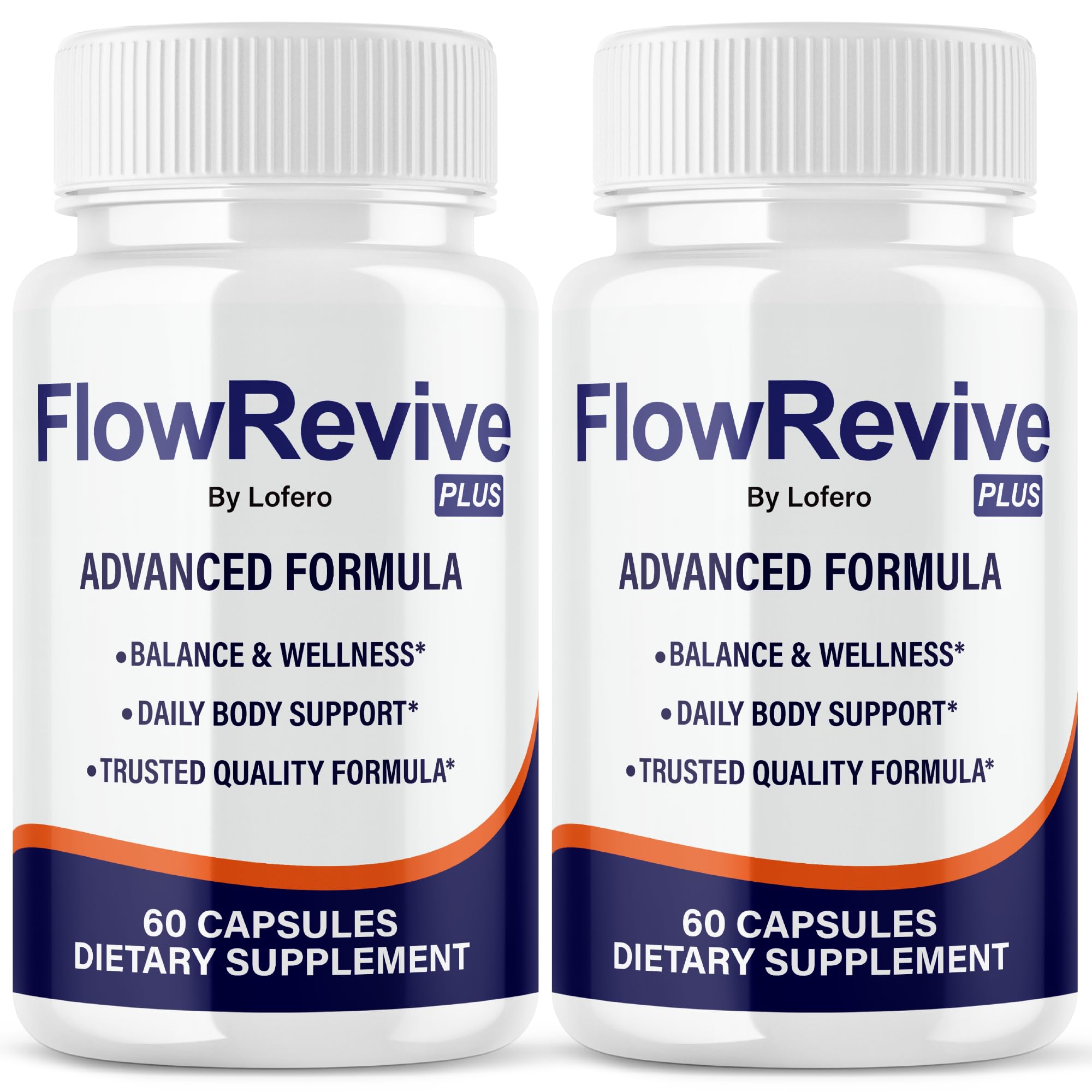 Lofero Flow Revive capsules in bottle promote daily urinary comfort