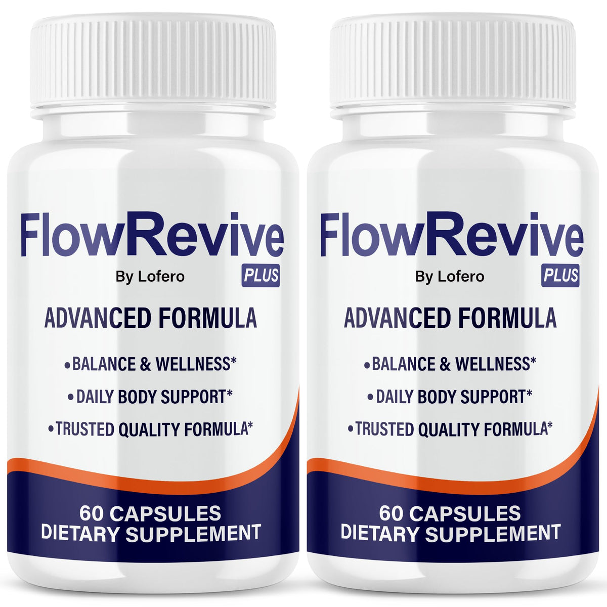 Lofero Flow Revive capsules in bottle promote daily urinary comfort